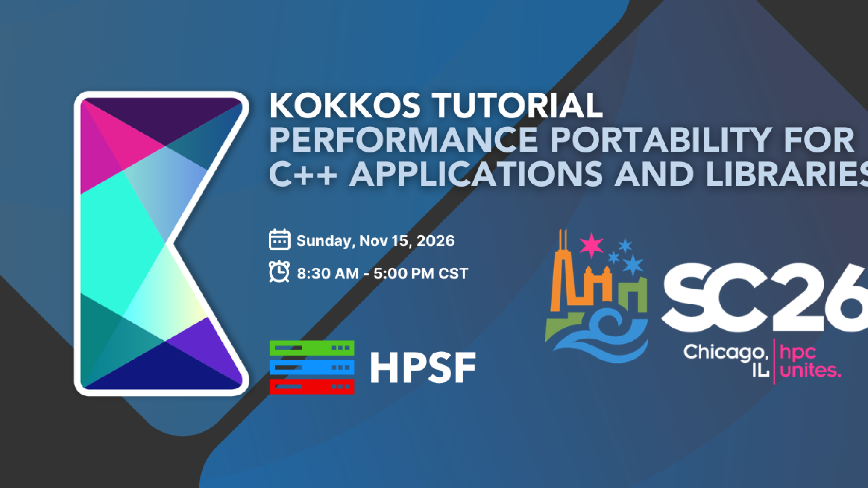 Kokkos Tutorial @ SC26