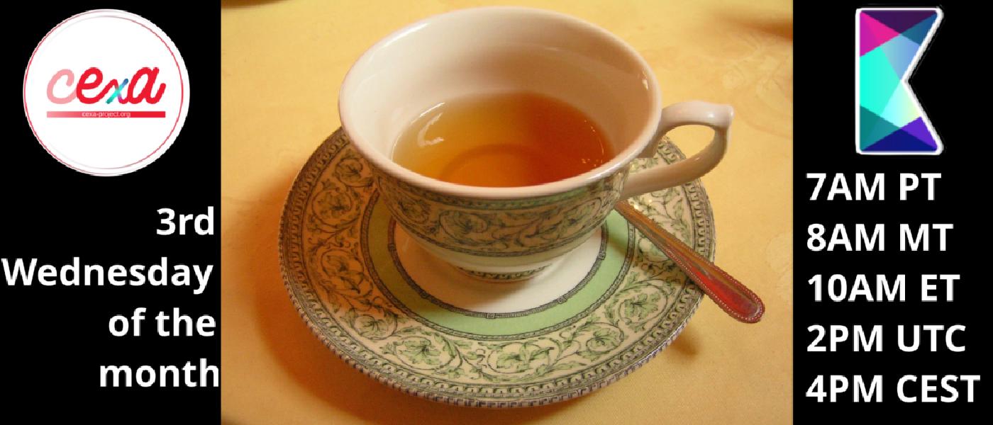 17 Apr. 2024: First Kokkos tea-time