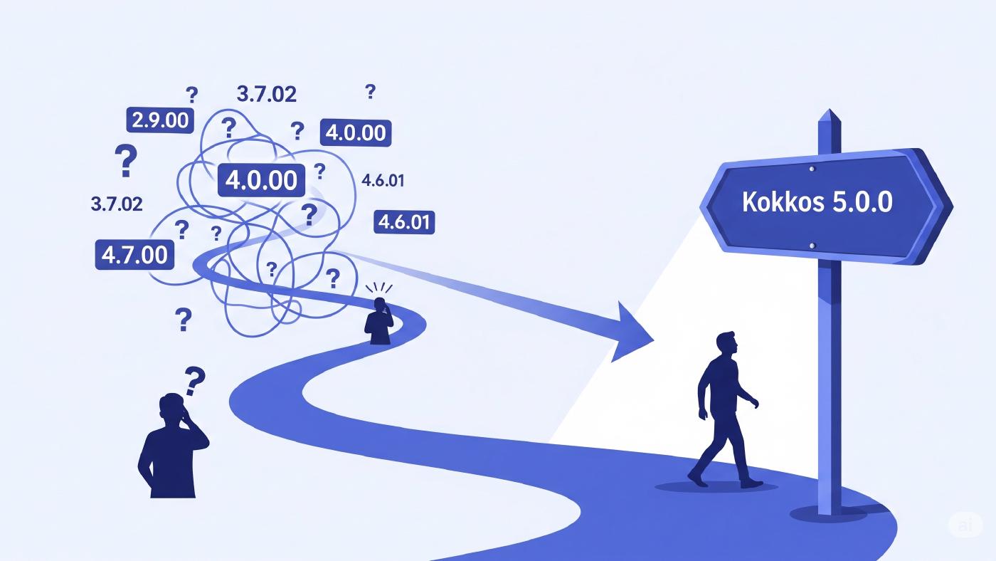 Aligning Our Numbers: Kokkos Adopts Semantic Versioning with v5.0